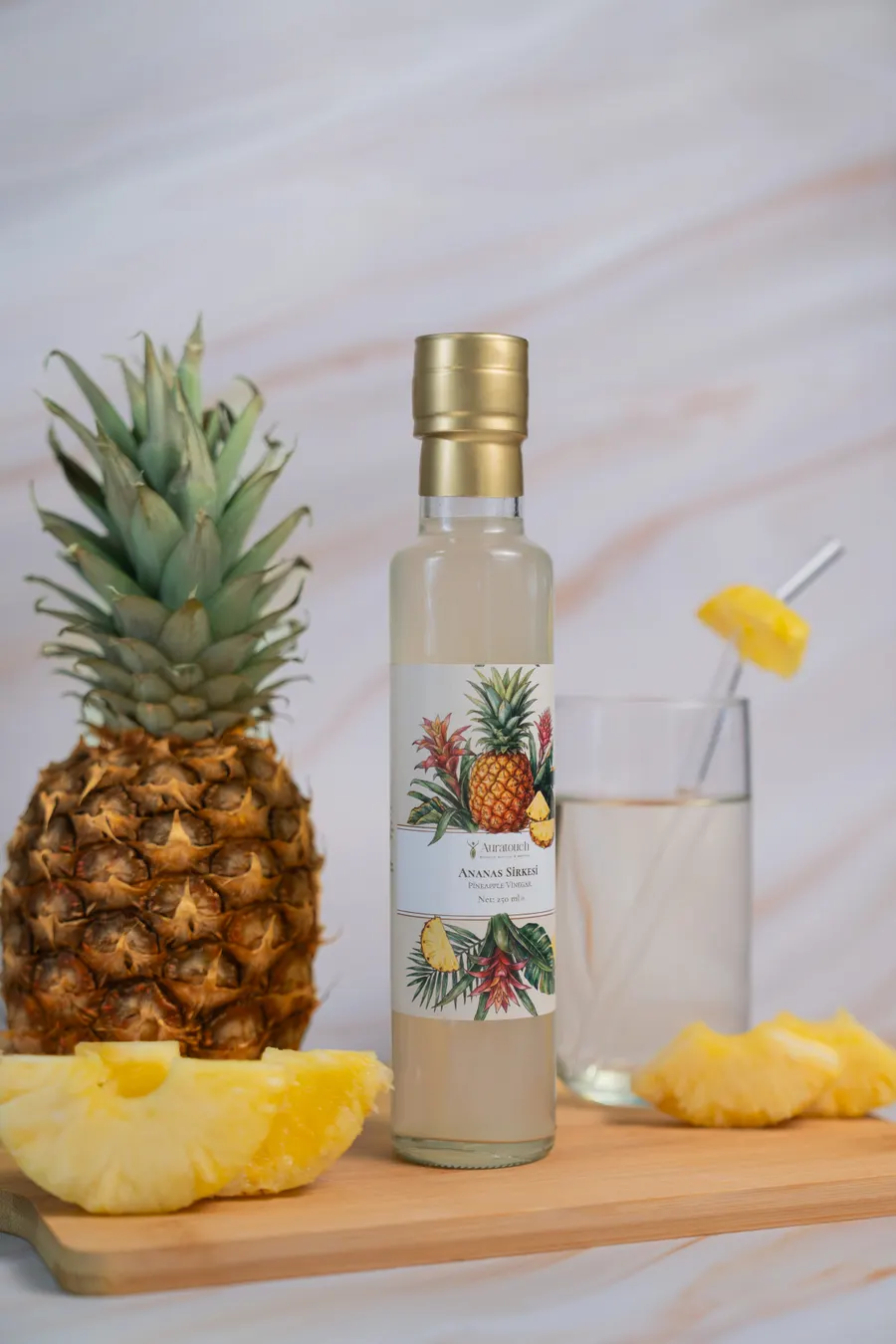 Ananas sirkesi, meyveli konsept